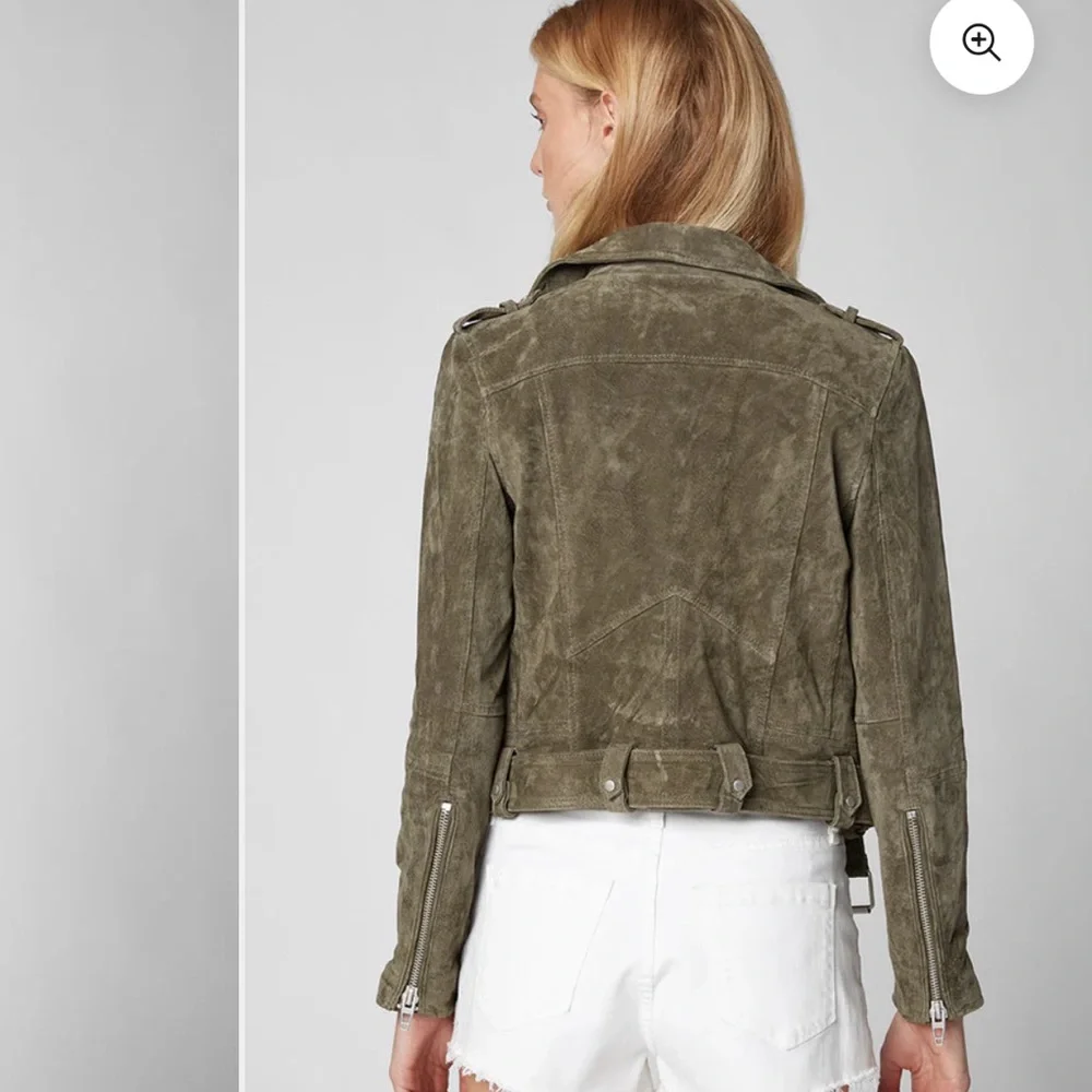 ⚡️MUST GO free shipping! BLANKNYC 100% Leather Suede Moto Jacket - XS - Brown - Picture 12 of 13